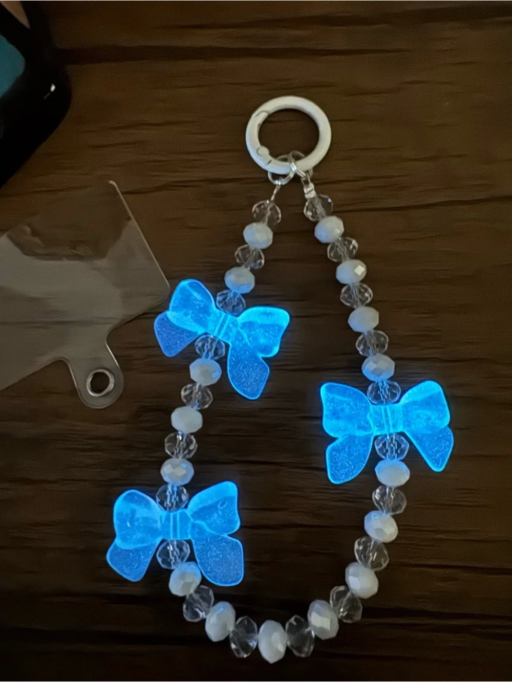 Bling Bling Crystal with Bow Phone/Key/Bag Chain #P1103